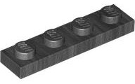 Plaatje in Gallery viewer laden, LEGO® los onderdeel Plaat Algemeen Parel Donkergrijs 3710