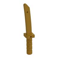 LEGO® los onderdeel Wapen in kleur Parel Goud 5644