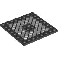 Plaatje in Gallery viewer laden, LEGO® los onderdeel Plaat Aangepast in kleur Zwart 4151b