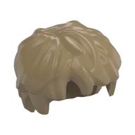 LEGO® los onderdeel Haar in kleur Donker Geelbruin 36762