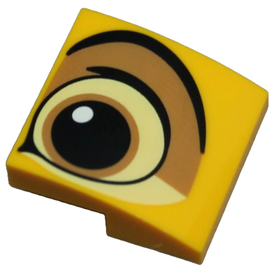 LEGO® Dakpan Gebogen met Motief 15068pb560L
