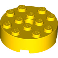LEGO® los onderdeel Steen Rond in kleur Geel 87081