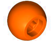 LEGO® los onderdeel Technisch Roodachtig Oranje 32474