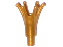 Plaatje in Gallery viewer laden, LEGO® los onderdeel Hoofddeksel Accessoire Parel Goud 25516