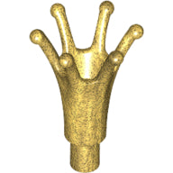 LEGO® los onderdeel Hoofddeksel Accessoire Parel Goud 25516