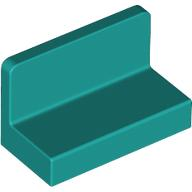 LEGO® los onderdeel Paneel in kleur Donker Turkoois 4865b