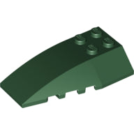 Plaatje in Gallery viewer laden, LEGO® los onderdeel Wig in kleur Donkergroen 43712