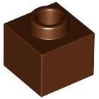 LEGO® los onderdeel Steen Aangepast Roodachtig Bruin 86996