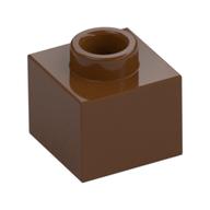 LEGO® los onderdeel Steen Aangepast Roodachtig Bruin 86996