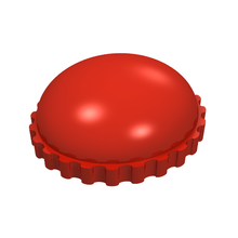 Plaatje in Gallery viewer laden, LEGO® los onderdeel Hoofddeksels in kleur Rood 41334