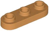 LEGO® los onderdeel Plaat Rond in kleur Medium Noga 77850