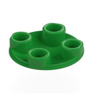 LEGO® los onderdeel Plaat Rond in kleur Fel Groen 2654