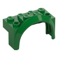 LEGO® los onderdeel Spatbord in kleur Groen 3387