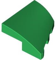 Plaatje in Gallery viewer laden, LEGO® los onderdeel Wig in kleur Groen 5095