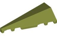 LEGO® los onderdeel Wig in kleur Olijfgroen 3504