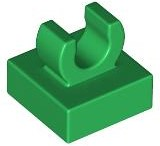 LEGO® los onderdeel Tegel Aangepast in kleur Groen 15712