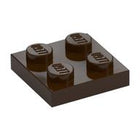 LEGO® los onderdeel Plaat Algemeen Donker Bruin 3022