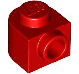 Plaatje in Gallery viewer laden, LEGO® los onderdeel Steen Rond in kleur Rood 3386