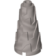Plaatje in Gallery viewer laden, LEGO® los onderdeel Kegel in kleur Zilver 28598