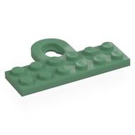 Plaatje in Gallery viewer laden, LEGO® los onderdeel Plaat Aangepast in kleur Zandgroen 78168