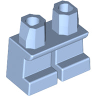 Plaatje in Gallery viewer laden, LEGO® los onderdeel Benen Aangepast Helder Lichtblauw 41879