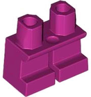 LEGO® los onderdeel Benen Aangepast in kleur Magenta 41879