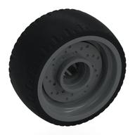 LEGO® los onderdeel Wiel Donker Blauwachtig Grijs 72206pb01