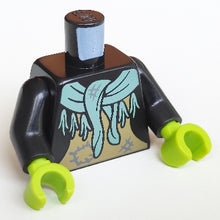 Plaatje in Gallery viewer laden, LEGO® los onderdeel Lijf met Motief Zwart 973pb5874c01