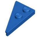 LEGO® los onderdeel Wig Plaat in kleur Blauw 65426