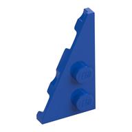 Plaatje in Gallery viewer laden, LEGO® los onderdeel Wig Plaat in kleur Blauw 65429