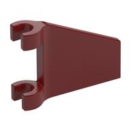 LEGO® los onderdeel Vlag in kleur Donkerrood 80324