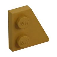 Plaatje in Gallery viewer laden, LEGO® los onderdeel Wig Plaat in kleur Parel Goud 24307