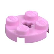 Plaatje in Gallery viewer laden, LEGO® los onderdeel Plaat Rond in kleur Fel Roze 4032