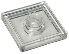 LEGO® los onderdeel Plaat Aangepast Doorzichtig 87580