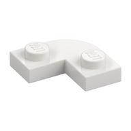 LEGO® los onderdeel Plaat Rond in kleur Wit 79491