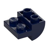 LEGO® onderdeel Dakpan Gebogen Omgekeerd Donkerblauw 1750