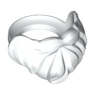 LEGO® los onderdeel Lijf Accessoire in kleur Wit 93223