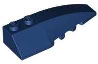 LEGO® los onderdeel Wig in kleur Donkerblauw 41747