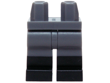 Plaatje in Gallery viewer laden, LEGO® Benen met Motief Donker Blauwachtig Grijs 970c00pb0411