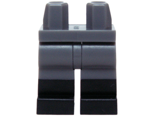 LEGO® Benen met Motief Donker Blauwachtig Grijs 970c00pb0411