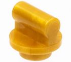 LEGO® los onderdeel Plaat Rond in kleur Parel Goud 79194