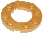LEGO® los onderdeel Plaat Rond in kleur Parel Goud 11833