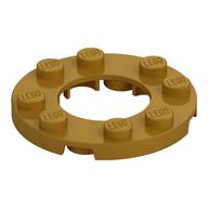 Plaatje in Gallery viewer laden, LEGO® los onderdeel Plaat Rond in kleur Parel Goud 11833