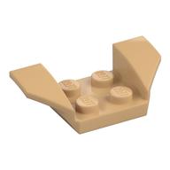 Plaatje in Gallery viewer laden, LEGO® los onderdeel Spatbord in kleur Licht Geelbruin 41854