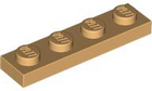 LEGO® los onderdeel Plaat Algemeen Licht Geelbruin 3710