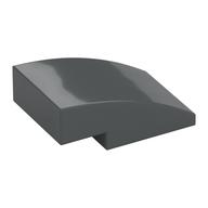 Plaatje in Gallery viewer laden, LEGO® Dakpan Gebogen Donker Blauwachtig Grijs 24309