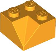 LEGO® los onderdeel Dakpan Algemeen Helder Licht Oranje 3046