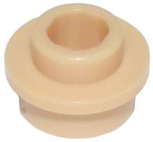 Plaatje in Gallery viewer laden, LEGO® los onderdeel Plaat Rond Licht Geelbruin 85861