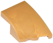 Plaatje in Gallery viewer laden, LEGO® los onderdeel Wig in kleur Parel Goud 80178