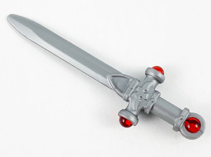 LEGO® los onderdeel Wapen in kleur Zilver 68503pb01